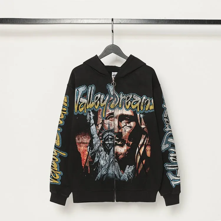 Statue Of Liberty Graffiti Hoodie