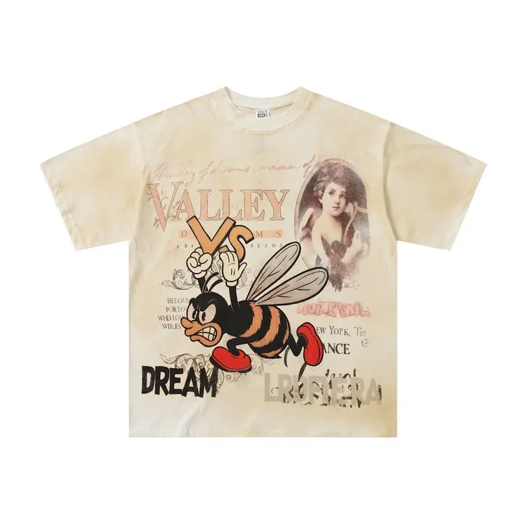 Valley Dreams Bee Portrait Tee