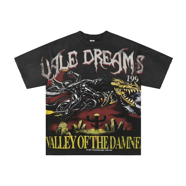Valley Dreams Motorcycle Tiger Tee