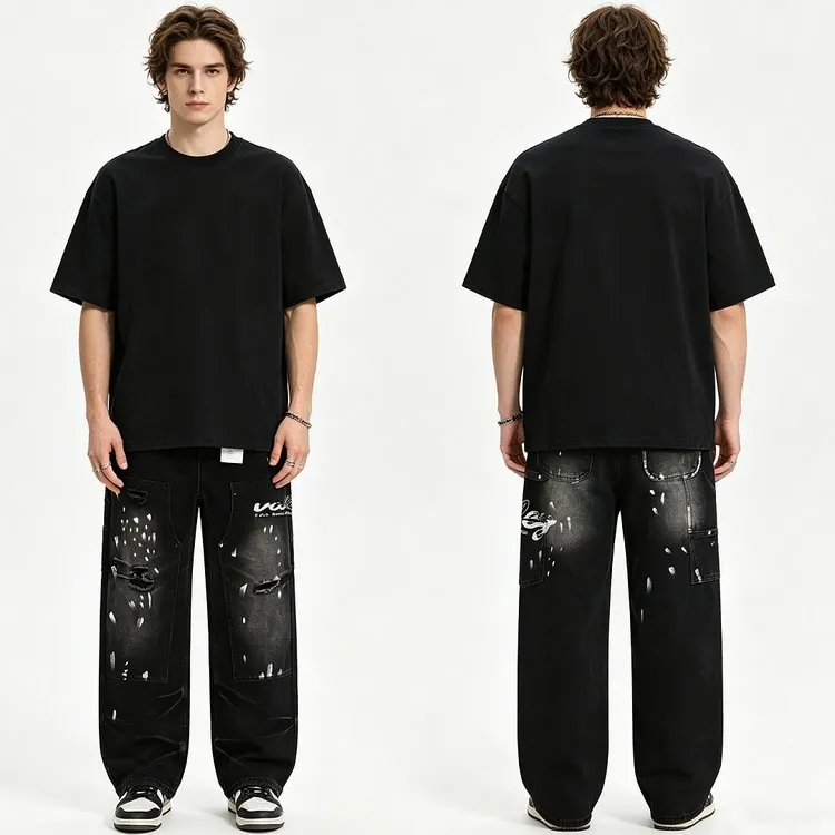 Valley Dreams Splatter Jeans