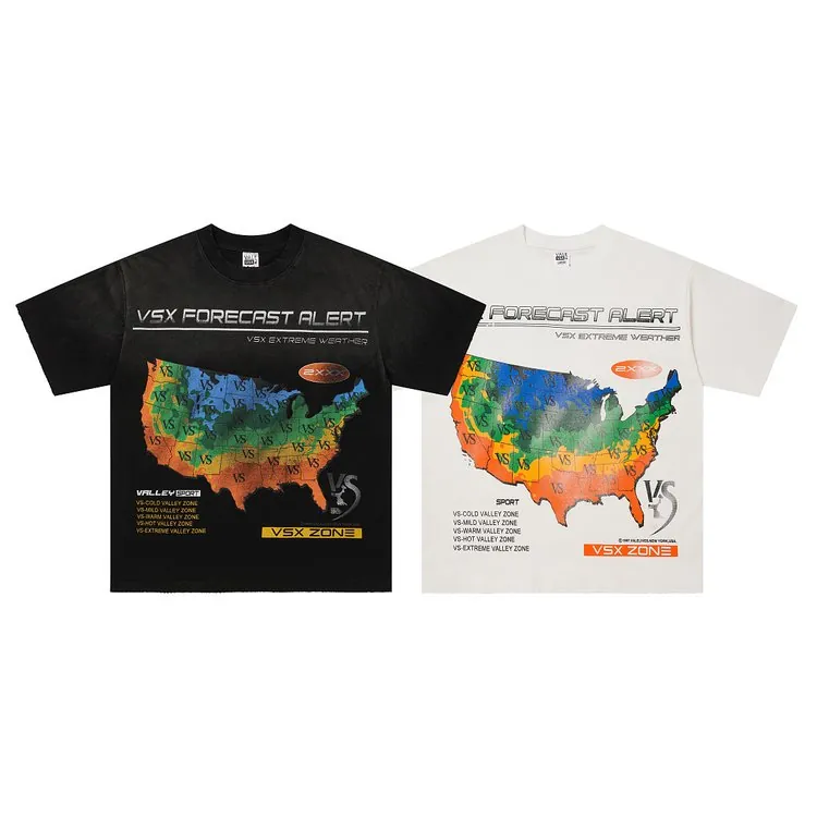 Weather Forecast Map Tee